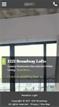 Mobile Screenshot of 1221broadway.com